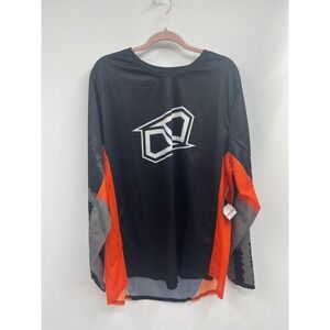 MSR NXT Preload Motocross Jersey Mens 2XL Black Orange Performance Race Gear NWT